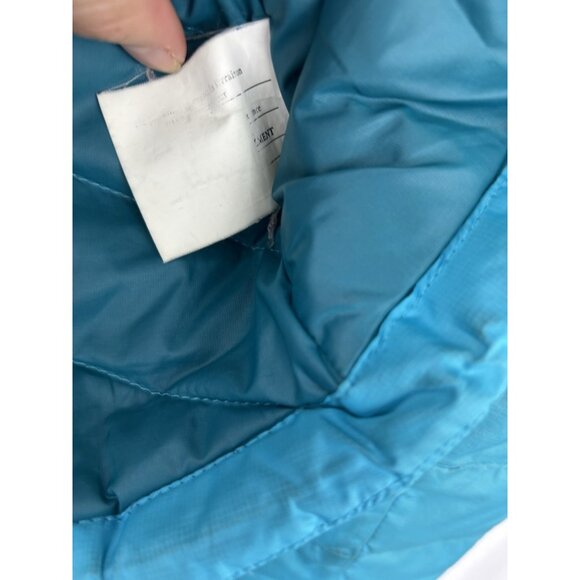 PATAGONIA Women’s Medium Down Puffer Jacket BlueFull Zip Lightweight Coat 8468F0 - Picture 11 of 16